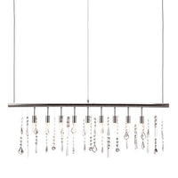 Zuo Modern Shooting Stars Ceiling Lamp Chrome