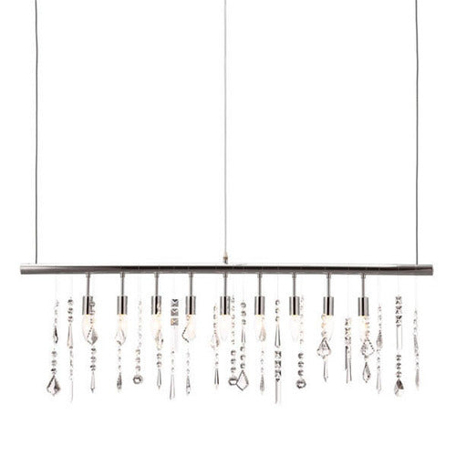 Zuo Modern Shooting Stars Ceiling Lamp Chrome