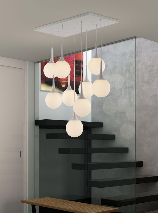 Zuo Modern Epsilon Ceiling Lamp White