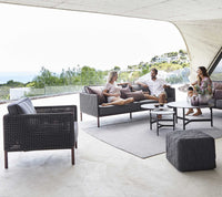 Cane-Line Encore 3-Seater Sofa
