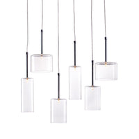 Zuo Modern Hale Ceiling Lamp Clear