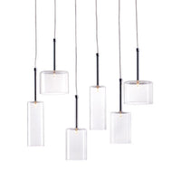 Zuo Modern Hale Ceiling Lamp Clear