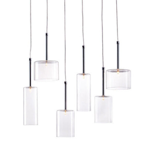 Zuo Modern Hale Ceiling Lamp Clear