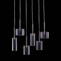 Zuo Modern Hale Ceiling Lamp Clear