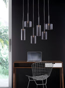 Zuo Modern Hale Ceiling Lamp Clear