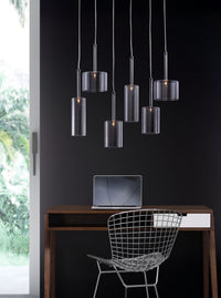 Zuo Modern Hale Ceiling Lamp Clear