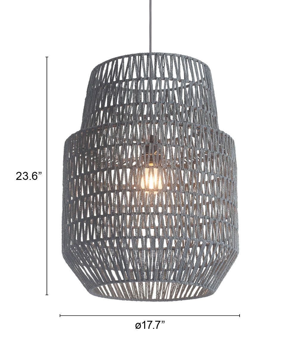 Zuo Modern Daydream Ceiling Lamp Gray