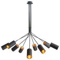 Zuo Modern Ambition Ceiling Lamp Black