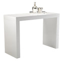 Sunpan Faro Bar Table - High Gloss White