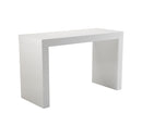 Sunpan Faro Counter Table - Black / High Gloss White