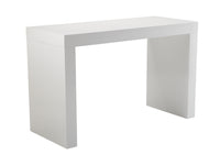 Sunpan Faro Counter Table - High Gloss White
