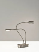 Adesso Eternity LED 2 Arm Desk Lamp With Smart Switch