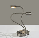 Adesso Eternity LED 2 Arm Desk Lamp With Smart Switch
