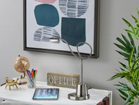 Adesso Eternity LED Desk Lamp With Smart Switch