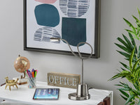 Adesso Eternity LED Desk Lamp With Smart Switch