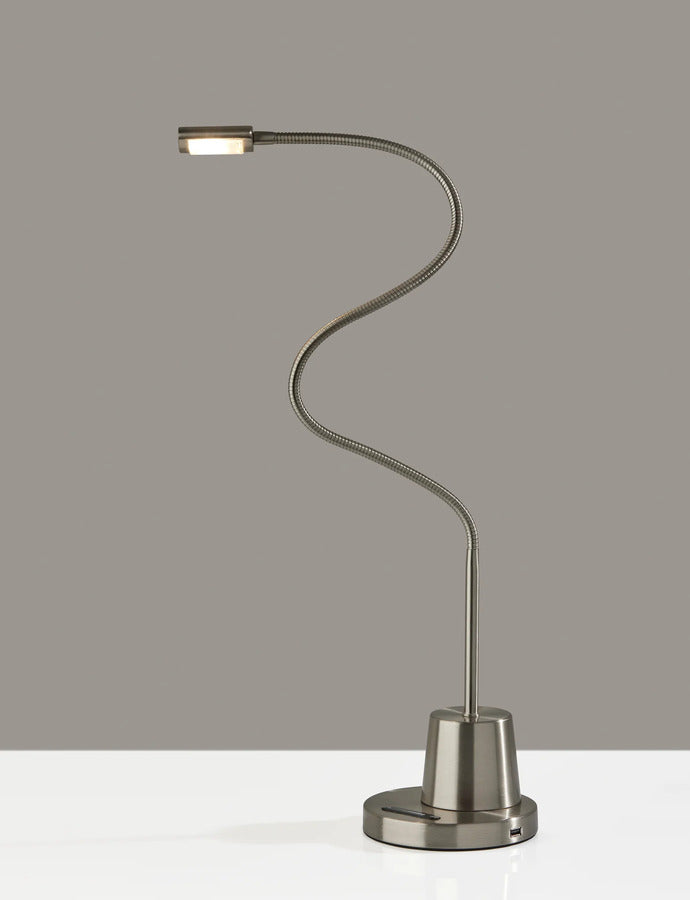 Adesso Eternity LED Desk Lamp With Smart Switch