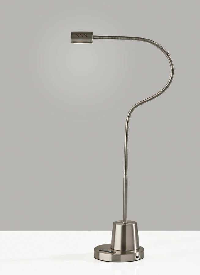 Adesso Eternity LED Desk Lamp With Smart Switch