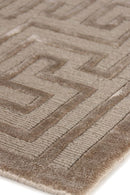 Exquisite Rugs Metro Velvet Handmade Hand-Knotted New Zealand Wool and Viscose  Area Rug