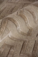 Exquisite Rugs Metro Velvet Handmade Hand-Knotted New Zealand Wool and Viscose  Area Rug
