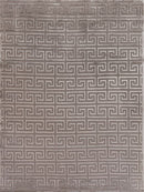 Exquisite Rugs Metro Velvet Handmade Hand-Knotted New Zealand Wool and Viscose  Area Rug