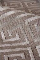 Exquisite Rugs Metro Velvet Handmade Hand-Knotted New Zealand Wool and Viscose  Area Rug