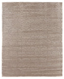 Exquisite Rugs Metro Velvet Handmade Hand-Knotted New Zealand Wool and Viscose  Area Rug