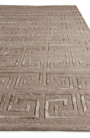 Exquisite Rugs Metro Velvet Handmade Hand-Knotted New Zealand Wool and Viscose  Area Rug