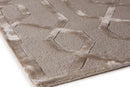 Exquisite Rugs Metro Velvet Handmade Hand-Knotted New Zealand Wool and Viscose  Area Rug