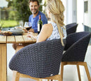Cane-Line Peacock Chair with Teak Legs