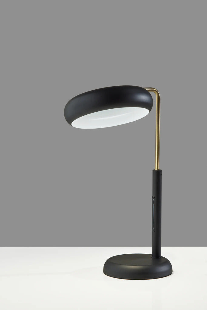 Adesso Lawson LED Table Lamp With Smart Switch