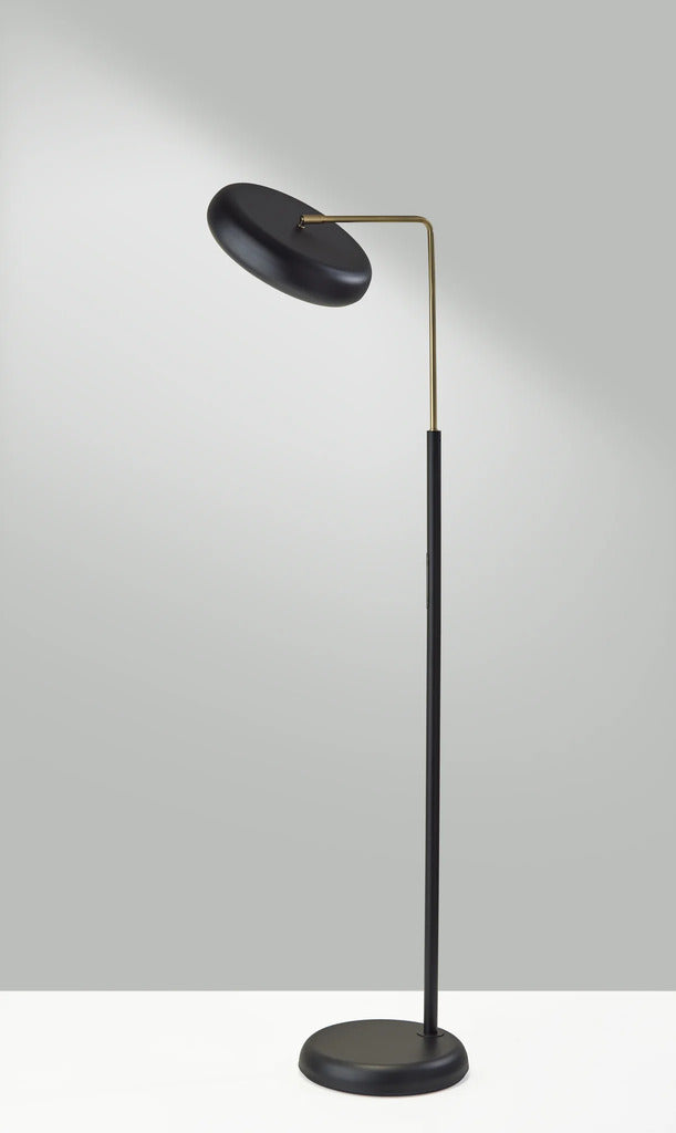 Adesso Lawson LED Floor Lamp With Smart Switch