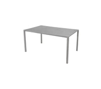 Cane-Line Pure Dining Table Base - 59.1"x35.5" - Sonnet Commercial