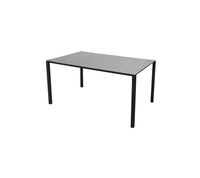 Cane-Line Pure Dining Table Base - 59.1"x35.5" - Sonnet Commercial