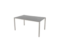 Cane-Line Pure Dining Table Base - 59.1"x35.5" - Sonnet Commercial