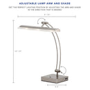 Adesso Esquire LED Desk Lamp