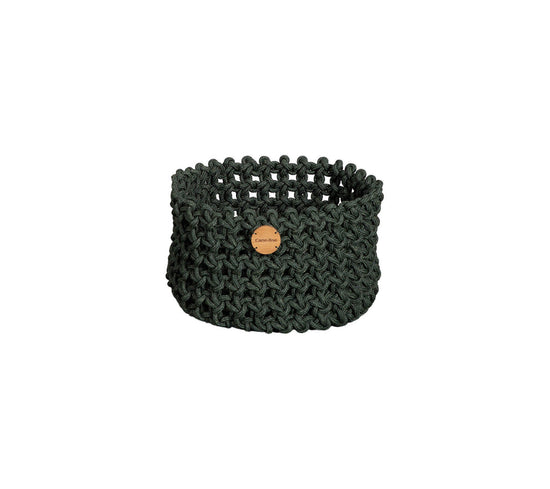 Cane-Line Soft Rope Basket Medium Dia. 40 CM Dark