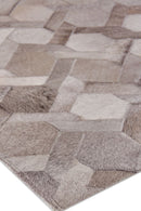 Exquisite Rugs Natural Hide Cowhide Silver Area Rug