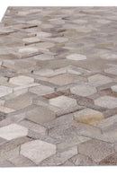 Exquisite Rugs Natural Hide Cowhide Silver Area Rug