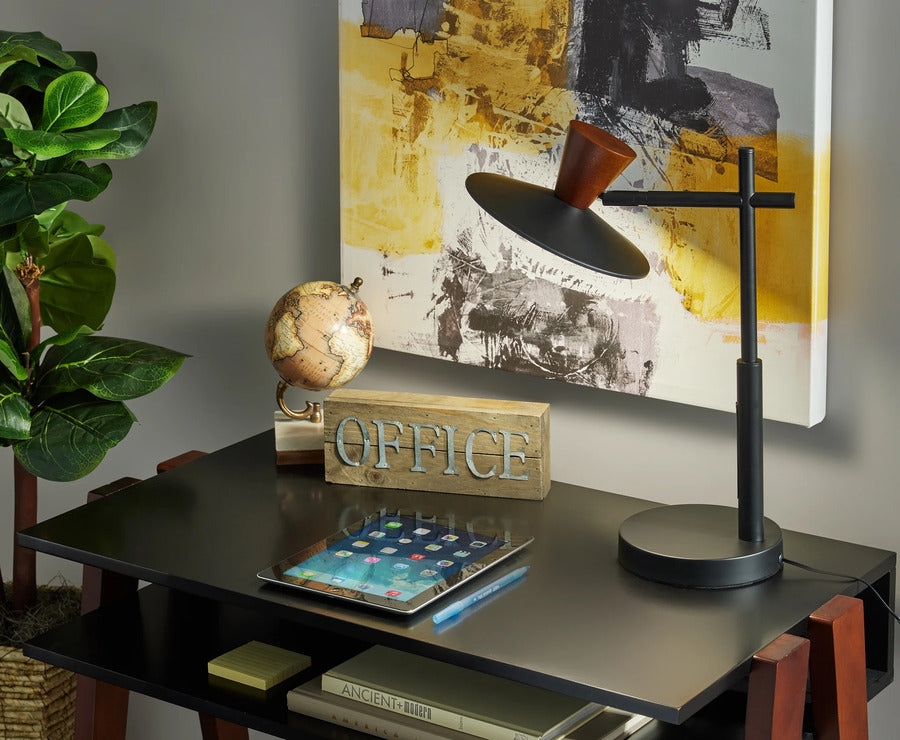 Adesso Elmore LED Desk Lamp With Smart Switch