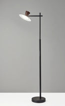 Adesso Elmore LED Floor Lamp With Smart Switch