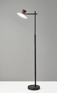 Adesso Elmore LED Floor Lamp With Smart Switch