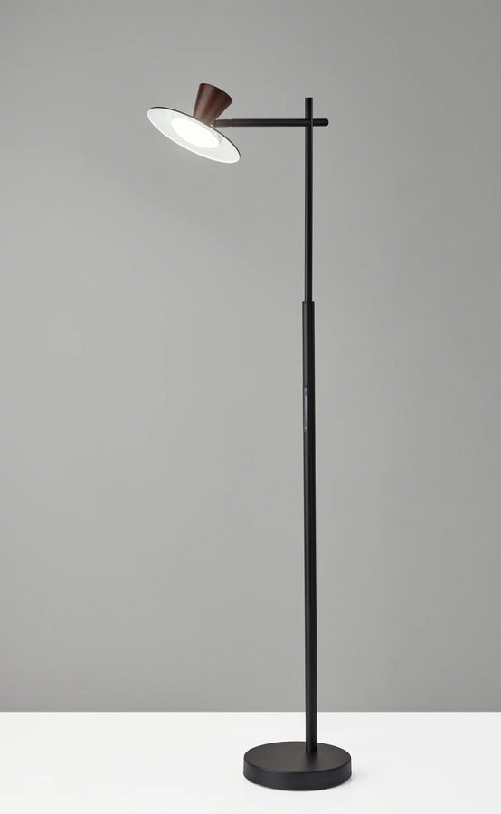 Adesso Elmore LED Floor Lamp With Smart Switch