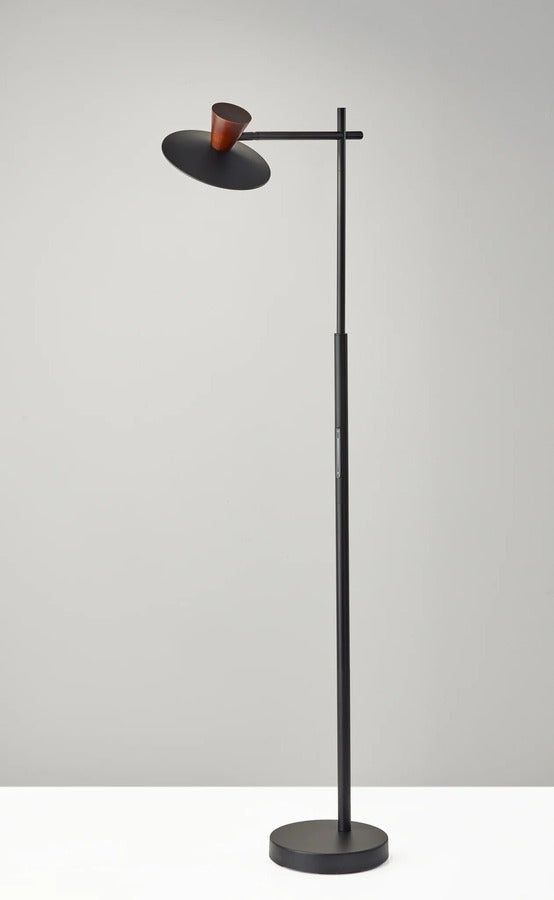 Adesso Elmore LED Floor Lamp With Smart Switch