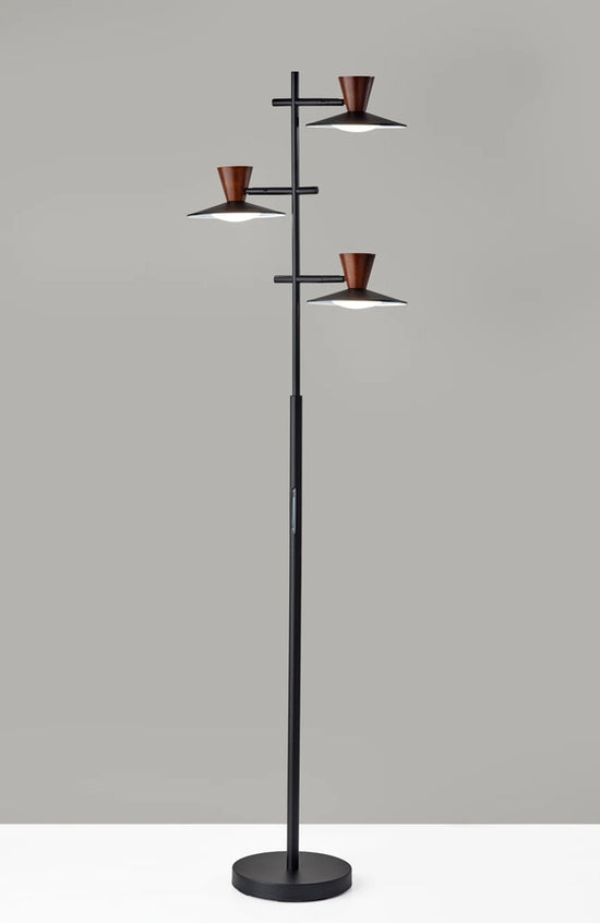 Adesso Elmore LED Tree Lamp With Smart Switch