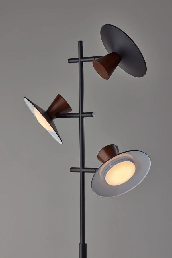 Adesso Elmore LED Tree Lamp With Smart Switch