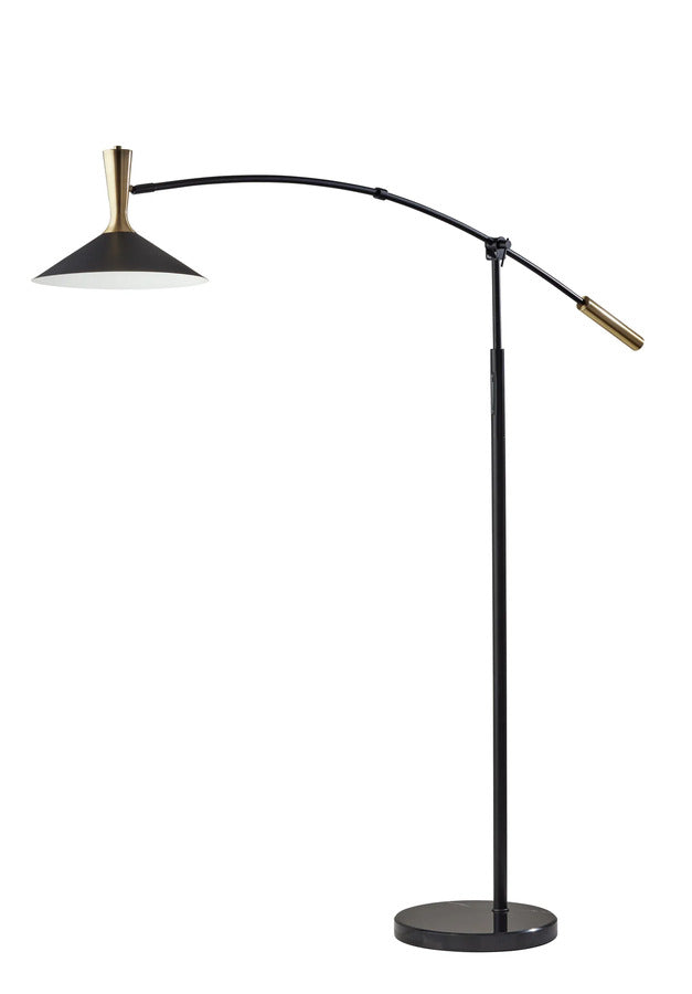 Adesso Bradley LED Arc Lamp With Smart Switch