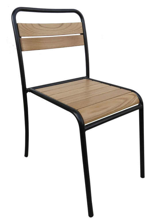 Furniture Designhouse Chelsea  Chairs - Stackable -European Chestnut Wood Clear Coated - Set of Two