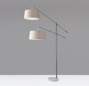 Adesso Manhattan Two-Arm Arc Lamp