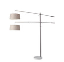 Adesso Manhattan Two-Arm Arc Lamp