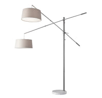Adesso Manhattan Two-Arm Arc Lamp
